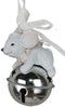 Kerstversiering DKD Home Decor Muis Hars (7 x 4,5 x 9 cm) (6 Stuks)