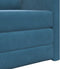 vidaXL - Floor - Sofa - Bed - 2-in-1 - Blauw - 74x77x81 - cm - Velvet