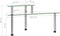 vidaXL - Keukenschap - 49,5x35x19 - cm - gehard - glas - transparent