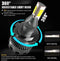 H7 LED Lampen voor Lenticulaire Auto 16000LM 90W LED-Koplampen Lampen 6500K Wit DC 12V