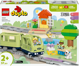 LEGO DUPLO - Interactieve avonturentrein - Licht en geluid - (57 stuks)