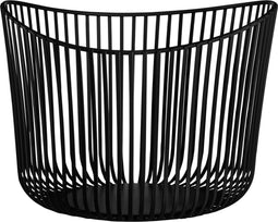 Blomus - MODO - Opbergmand - Poederlak staal - zwart