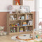 Coast Boekenplank - Opbergkast met 8 Vakken - Modern - Hoogte 140 cm