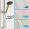 GROHE Vitalio Joy 180 - Douchesysteem - Regendouche Ø 18 cm - Thermostaatkraan - Chroom