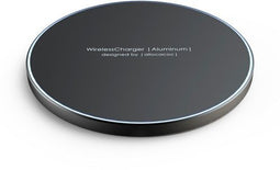 Allocacoc 11023BK/WLCGAL - Wireless Charger - Aluminium - Zwart