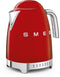 Smeg KLF04RDEU - Waterkoker - 7 temperatuurinstellingen - Rood