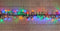 Anna's Collection Clusterverlichting -gekleurd - 1152 led lampjes - 15m - zwart snoer
