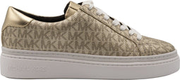 Michael Kors Chapman Lace Up - Dames Sneakers - Goud (41)