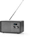 Nedis RDDB5110BK - DAB+ FM-radio - 20 voorkeurzenders - Hout-look