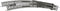 N Minitrix rails T14947 Gebogen wissel, Links 30 ° 1 stuk(s)