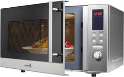 Hanseatic 564196 - Magnetron 3-in-1 - 800W magnetron 1200W oven 1200W grill - 23 Liter