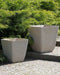 DELOS - Bloempot set van 2 - Beige - 39 cm - Stenenmix