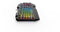 Krom Krusher Qwerty ES - FullSize Semimechanisch Toetsenbord - Draad USB 2.0