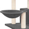 vidaXL - Kattenmeubel - met - sisal - krabpalen - 82 - cm - crèmekleurig