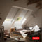 VELUX UK08 - Verduisterend Rolgordijn DKL - Slijtvast OEKO-TEX® - Wit