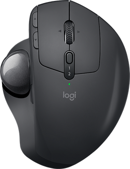 Logitech MX Ergo - Draadloze Trackball Muis - Ergonomisch ontwerp - Zwart