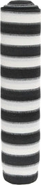 vidaXL - Privacynet - 75 - g/m² - 1x50 - m - HDPE - antracietkleurig - en - wit