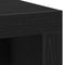 vidaXL - Salontafel - Zwart - Eiken - 102x50x35 - cm - Engineered - Wood