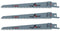 Bosch F016800303 - Keo zaagbladen voor hout - 150 mm (set van 3)