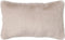 Dutch Decor ZAYA - Sierkussen 30x50 cm - bontlook - effen kleur - Pumice Stone - beige - Inclusief binnenkussen