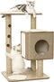 Jack and Vanilla Kattenmeubel Molly 56x56x86 cm bruin