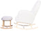 Childhome Voetensteun - Schommelstoel - Comfortabel linnen - Beige