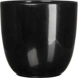 Mica Decorations Tusca Bloempot - H25 x Ø28 cm - Zwart