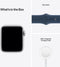Apple Watch SE (2021) - Smartwatch - Valdetectie en Slaap-app - Zilver (Blauw)