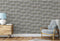 DUTCH WALLCOVERINGS Behang Galactic zilverkleurig en bruin