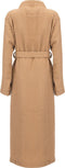 Heckettlane Badjas Wafel - Ochtendjas Unisex - 65% Gerecycled Katoen - GSM 450 - Taupe