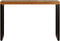 vidaXL - Eettafel - 115x55x76 - cm - massief - gerecycled - hout - en - staal