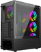 Gembird Fornax 400X - Midi Tower PC - ATX - 4x 2.5