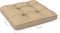 vidaXL - Palletkussen - 50x50x12 - cm - stof - beige