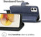 imoshion Hoesje Geschikt voor Motorola Moto G73 Hoesje Met Pasjeshouder - imoshion Luxe Bookcase - Donkerblauw