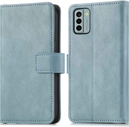 iMoshion Hoesje Geschikt voor Nokia G22 Hoesje Met Pasjeshouder - iMoshion Luxe Bookcase - Lichtblauw