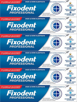 6x Fixodent Kleefpasta Professional 40 gr