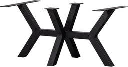 WOOOD Tablo Tafelpoot - Metaal - Zwart - 75x79x71