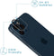 imoshion Screenprotector Geschikt voor iPhone 12 Camera Lens Protector - imoshion Camera Protector Glas 2 Pack