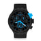 Swatch SB02B401 - Polshorloge - Quartz - Chronograaf - Zwart