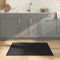 vidaXL - Vloerkleed - rechthoekig - 80x100 - cm - bamboe - zwart