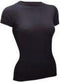 Avento Thermoshirt - Korte Mouw - Aansluitend - Zwart - Maat 40
