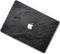 Lunso Geschikt voor MacBook Air 13 inch (2010-2017) cover hoes - case - Black Stone