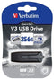Verbatim Store 'n' Go V3 - USB 3.2 - 256GB - Zwart