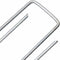 vidaXL - Grondharingen - 50 - st - U-vormig - 15x3,5 - cm - gegalvaniseerd - staal