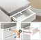 SoBuy FSR64-WG - Schoenenkast - 2 kleppen - Wit