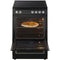 Etna FIV560ZWA - Inductiefornuis 4-pits - Elektrische oven 65L - Zwart