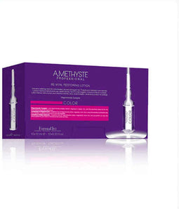 Color Protector Cream Farmavita Amethyste Color Revital Rest (10 x 10 ml)