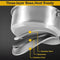 Royalty Line® SP7 Pannenset Inductie - 8 Delige Diepe Pannensets - Kookpotten - 3.5 / 4.5 / 6/ 8 Liter Soepppan - Kookpannen Voor Alle Warmtebronnen - RVS