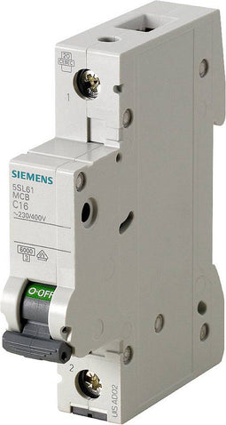 Siemens 5SL61026 5SL6102-6 Zekeringautomaat 2 A