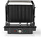 Nedis Contact Grill - 2000 W - Regelbare temperatuur - 29 x 23 cm - Zwart